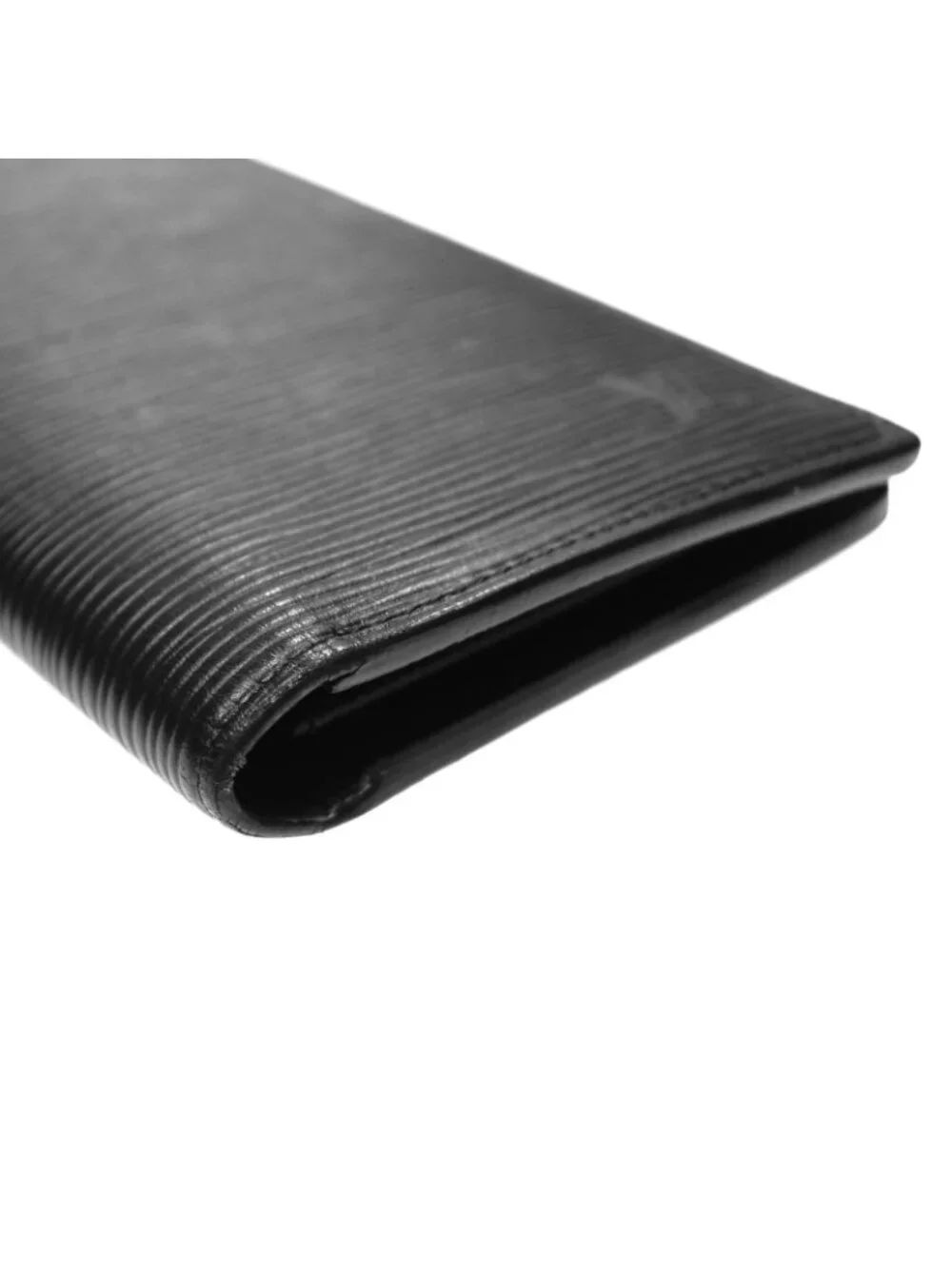 Louis Vuitton Portefeuille Brazza Epi Noir Wallet
